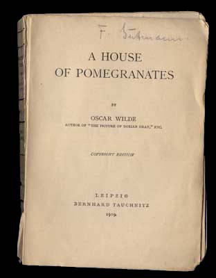 Oscar Wilde - A house of pomegranates