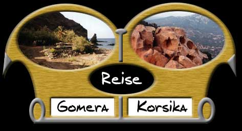 Bitte wählen zwischen La Gomera und Korsika